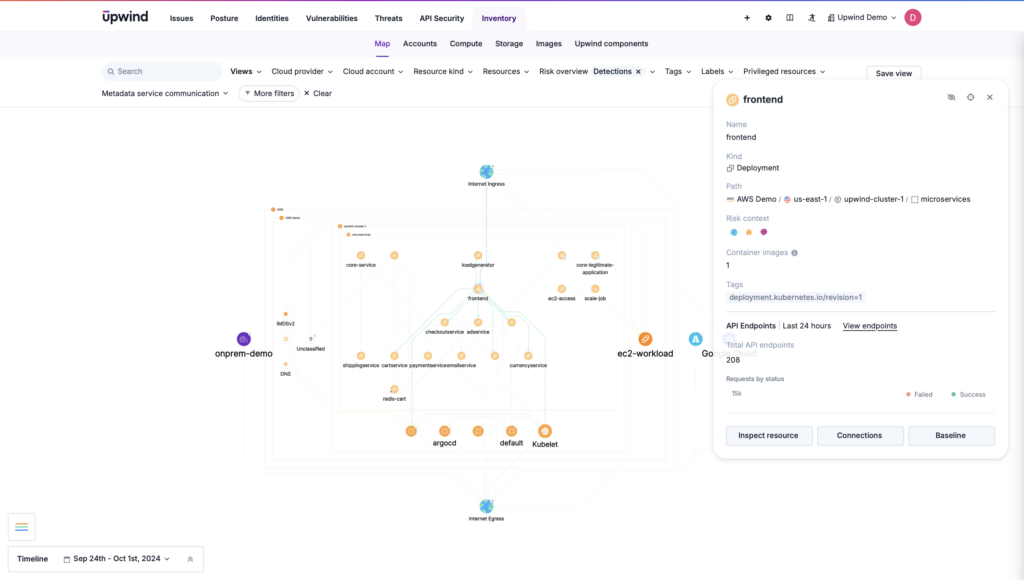 A sensor can identify threats as they occur for better overall cloud vulnerability management