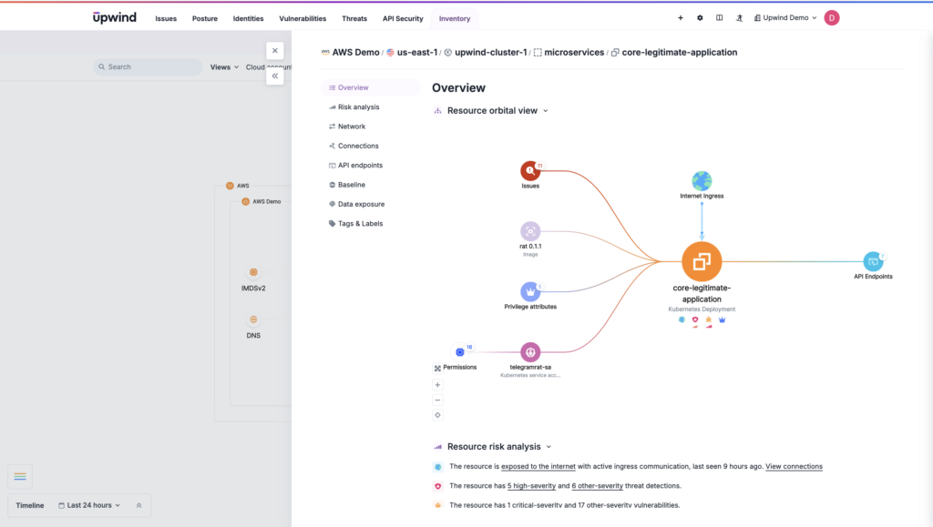 A runtime-powered CNAPP has container visibility to spot anomalies in running containers, like privilege escalation attempts.